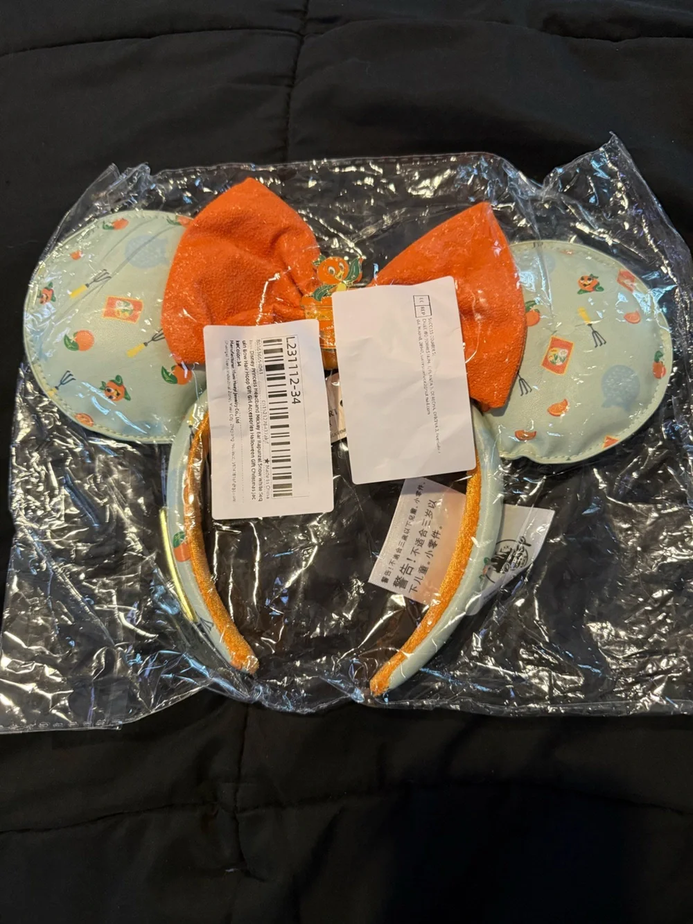 Orange Bird Mickey Ears